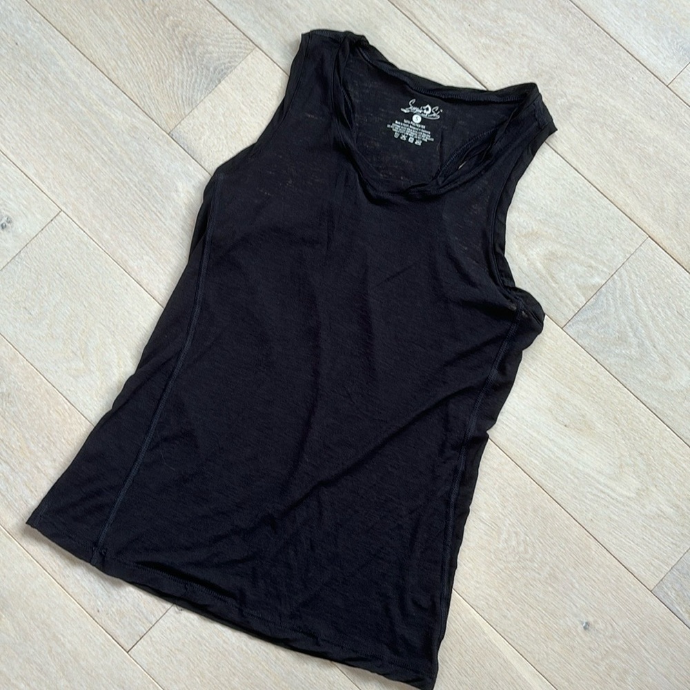 Scorpio Sol Black sleeveless top